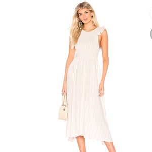 Free People Chambray Butterflies Midi Dress